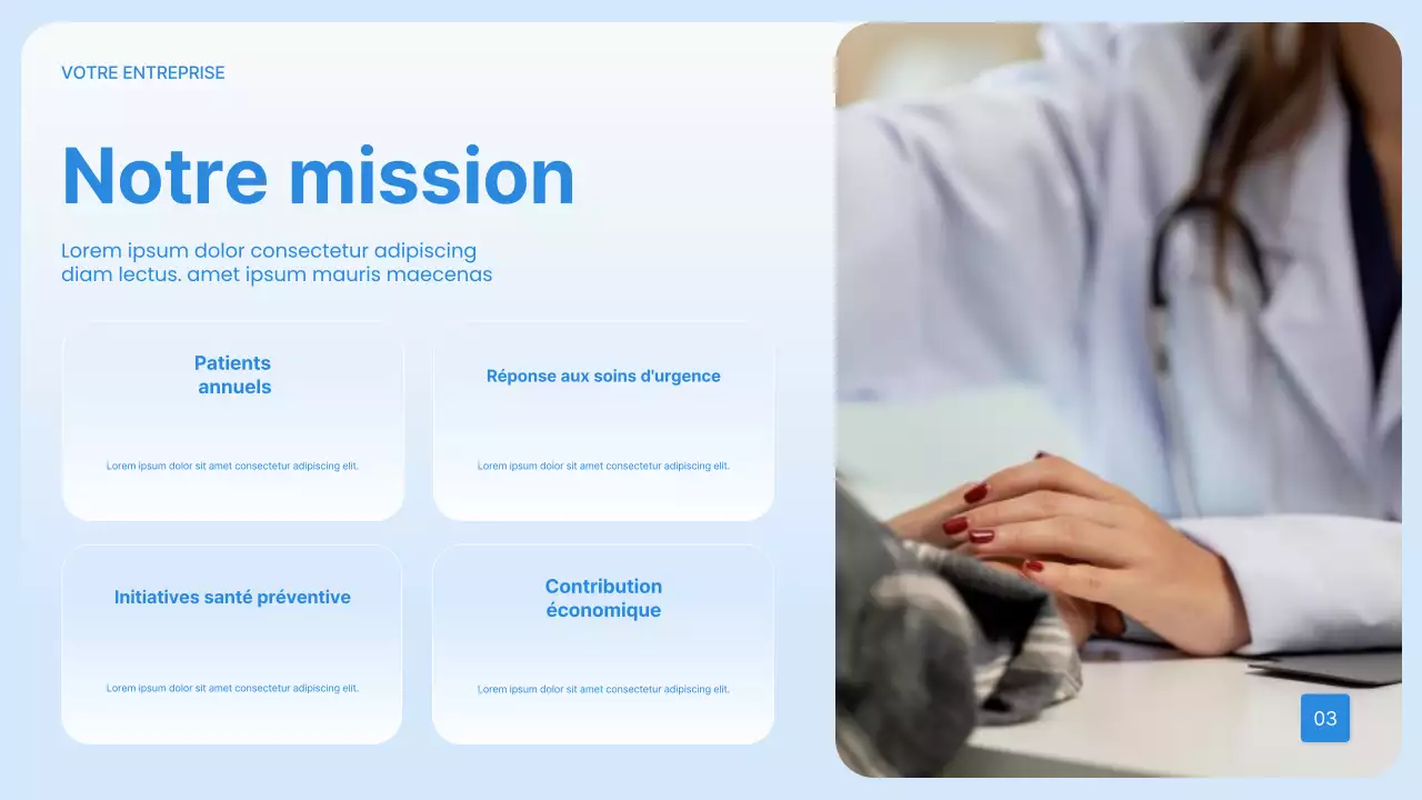 Présentation de Blue Modern Healthcare