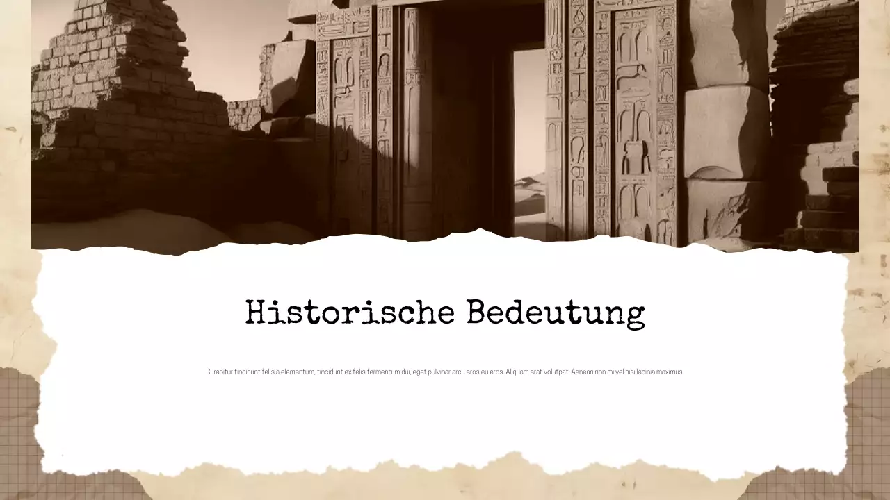 Beige Vintage Historische Literatur Präsentation