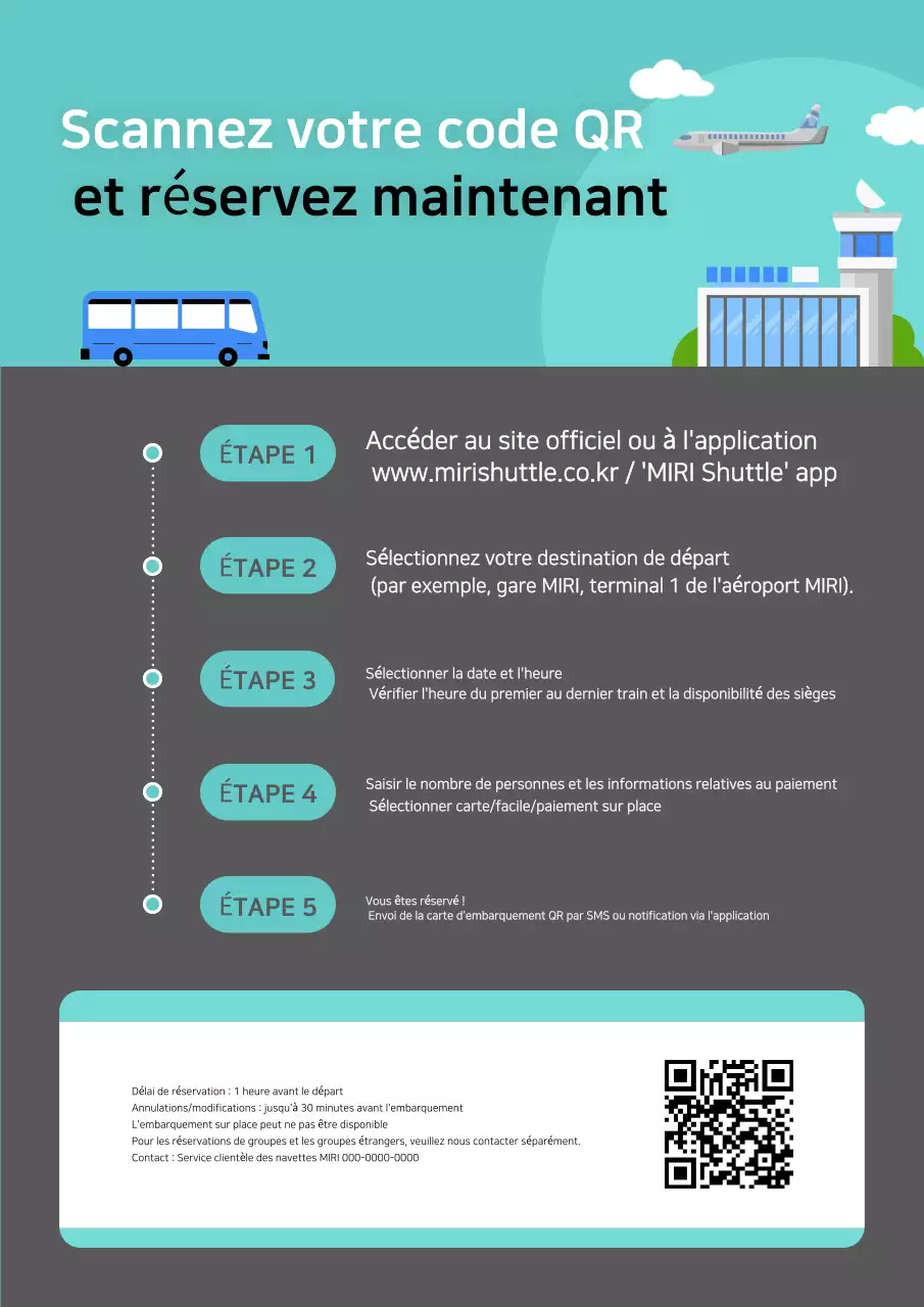 Avis sur la réservation de la navette aéroport moderne Sky Blue