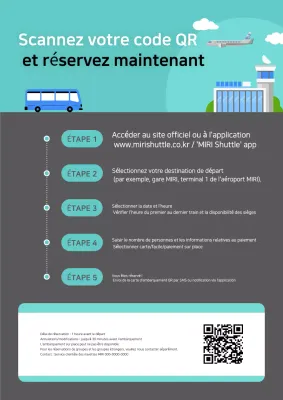 Avis sur la réservation de la navette aéroport moderne Sky Blue
