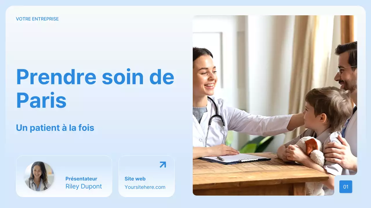 Présentation de Blue Modern Healthcare