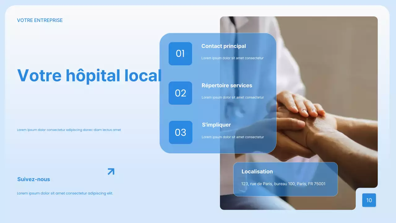 Présentation de Blue Modern Healthcare