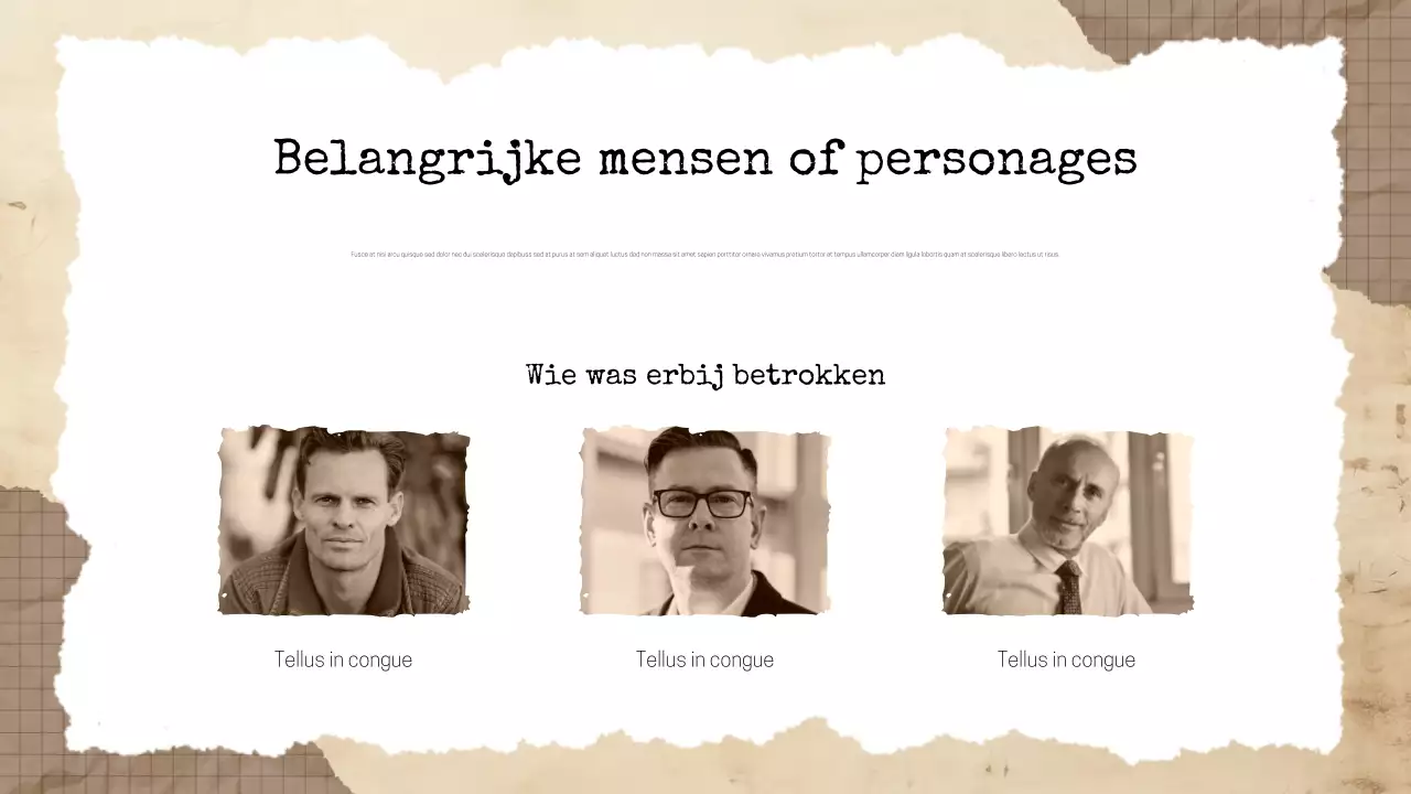 Beige Vintage Historische Literatuur Presentatie