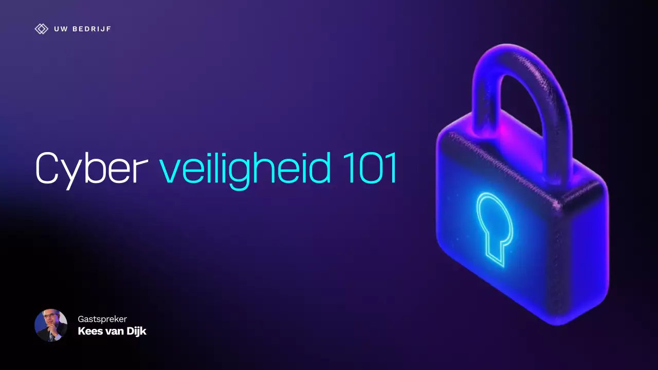 Presentatie van de Purple Cyber ​​Safety-lezing