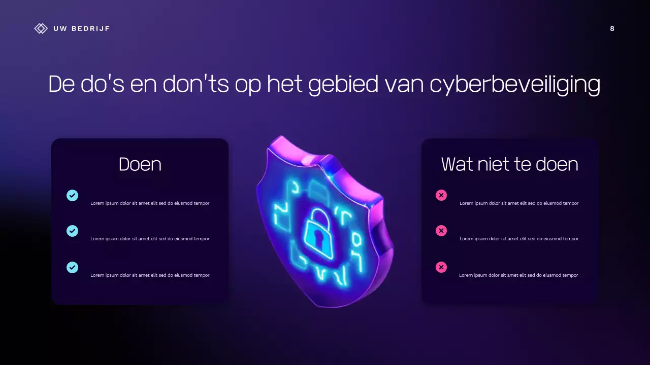 Presentatie van de Purple Cyber ​​Safety-lezing