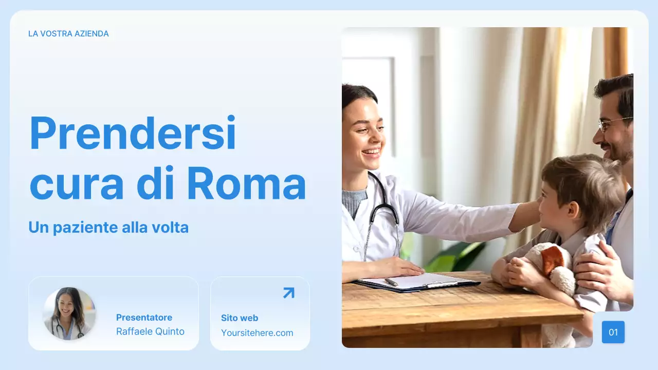Presentazione di Blue Modern Healthcare