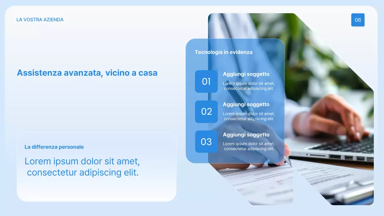 Presentazione di Blue Modern Healthcare