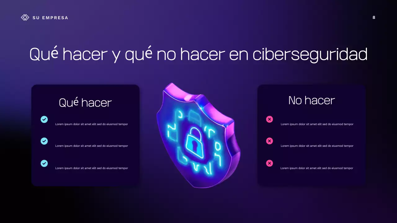 Presentación de la conferencia Purple Cyber ​​Safety
