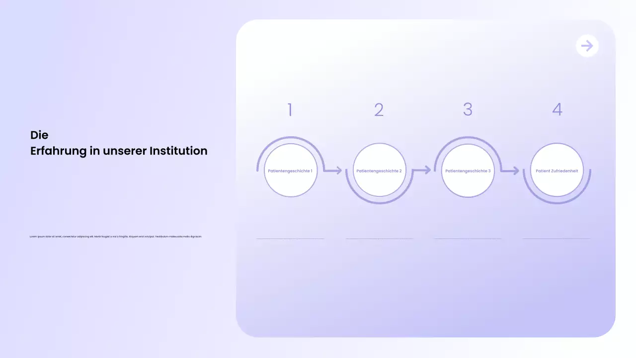 lila moderne Gesundheitsförderung