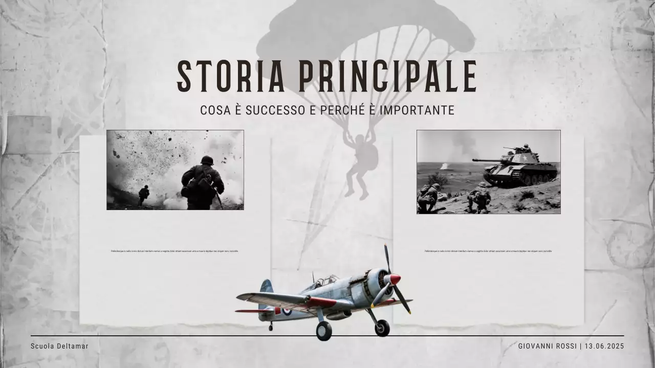 Presentazione dell'invito all'evento storico vintage beige