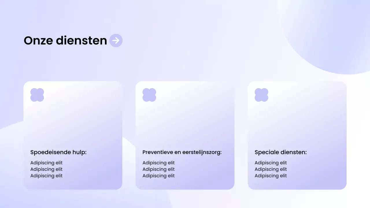 paarse moderne gezondheidszorgpromotie