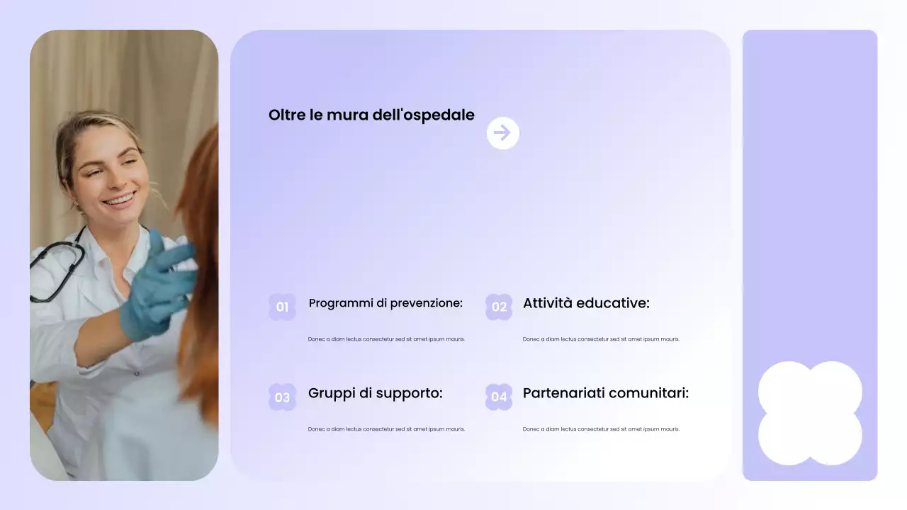 promozione sanitaria moderna viola