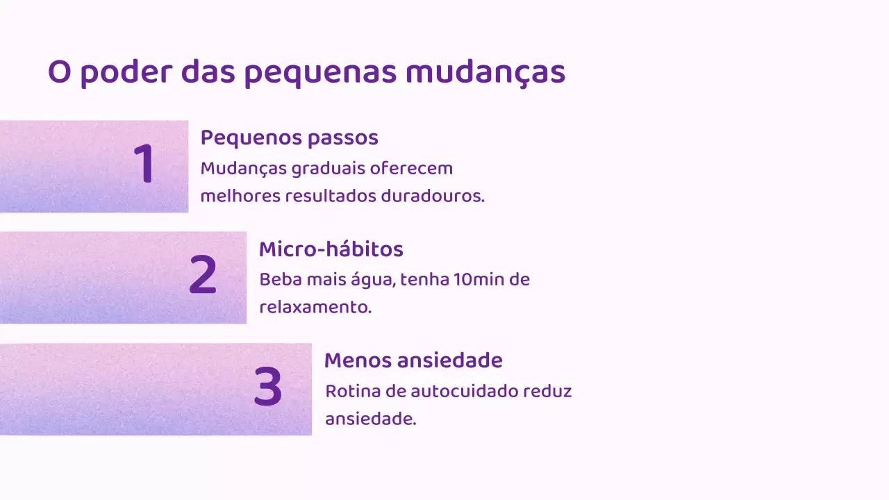 Apresentação do Guia de Bem-Estar Minimalista Roxo