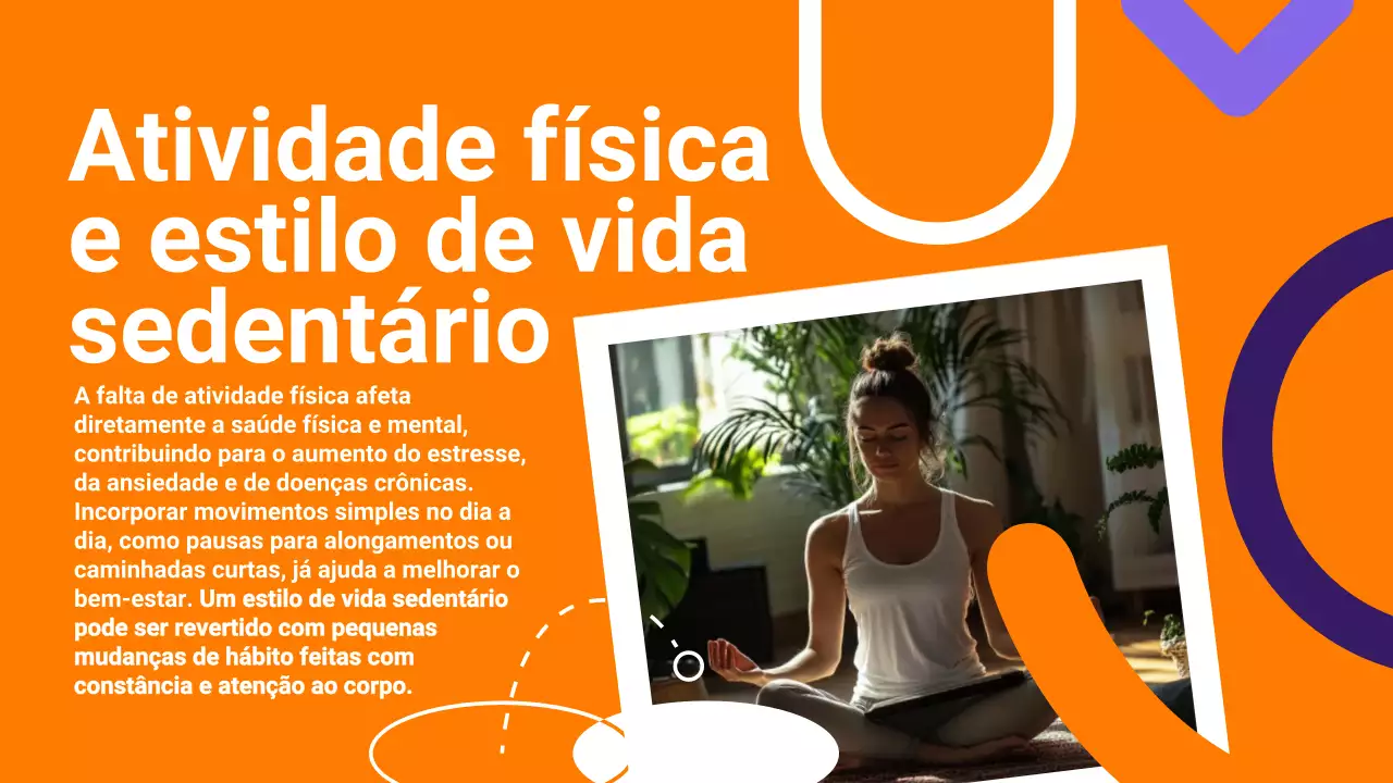 Apresentação do anúncio de RH moderno da Orange