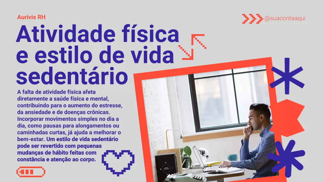 Apresentação do anúncio de bem-estar dos funcionários da Grey Modern