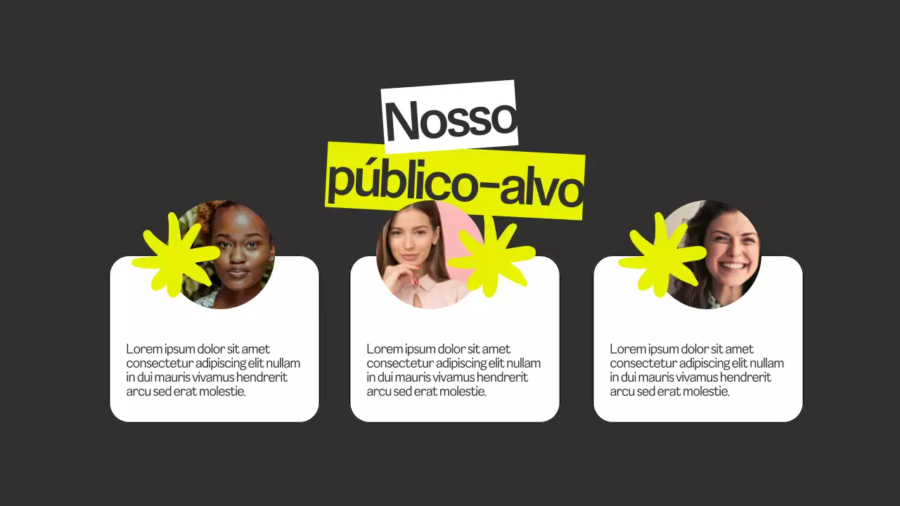 Apresentação de lançamento de novo produto moderno em preto e verde neon