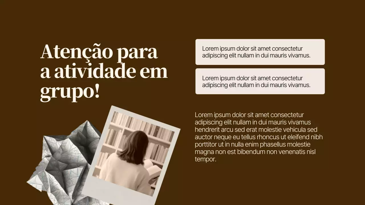 Apresentação de Introdução à Literatura em Castanho e Bege Claro