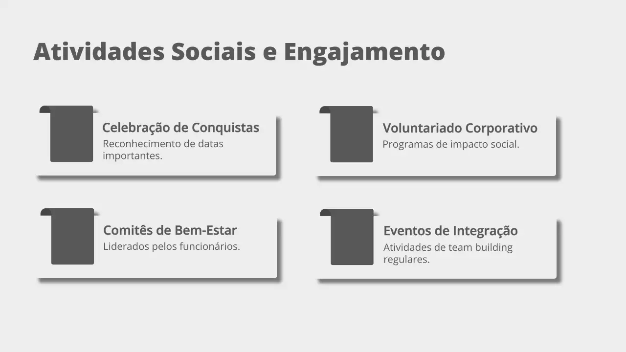 Apresentação sobre gerenciamento de estresse no ambiente de trabalho moderno em cinza
