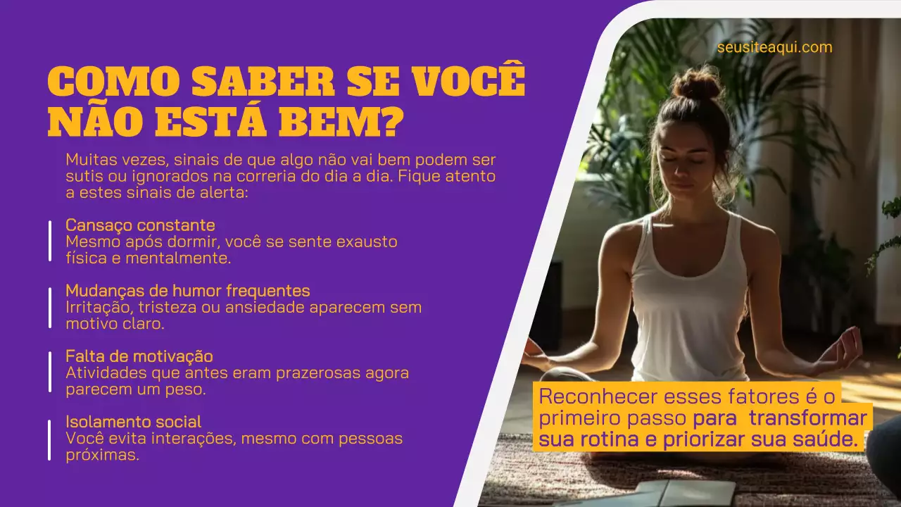 Apresentação do anúncio do Purple Modern Wellness