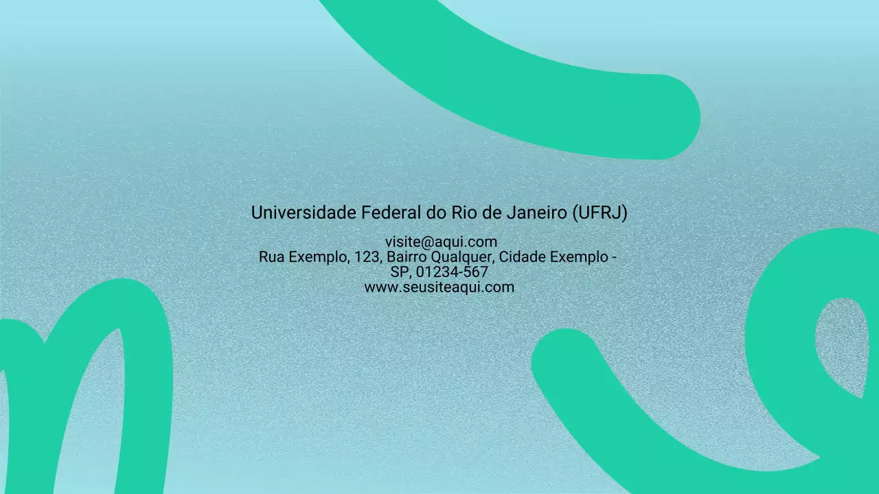 Apresentação da Agenda Teal Modern Health