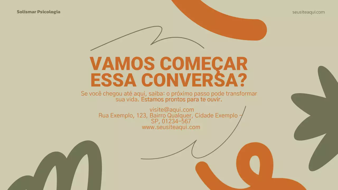 Apresentação da Orange Modern Mental Health Promotion