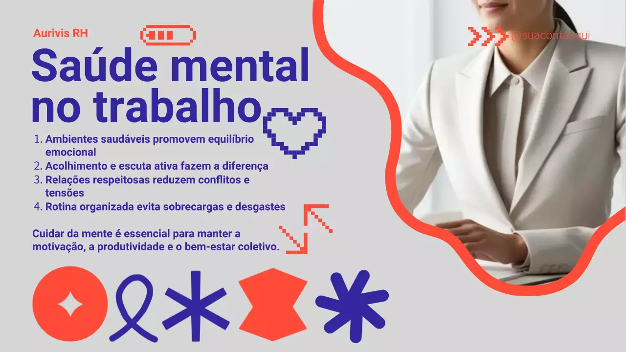 Apresentação do anúncio de bem-estar dos funcionários da Grey Modern