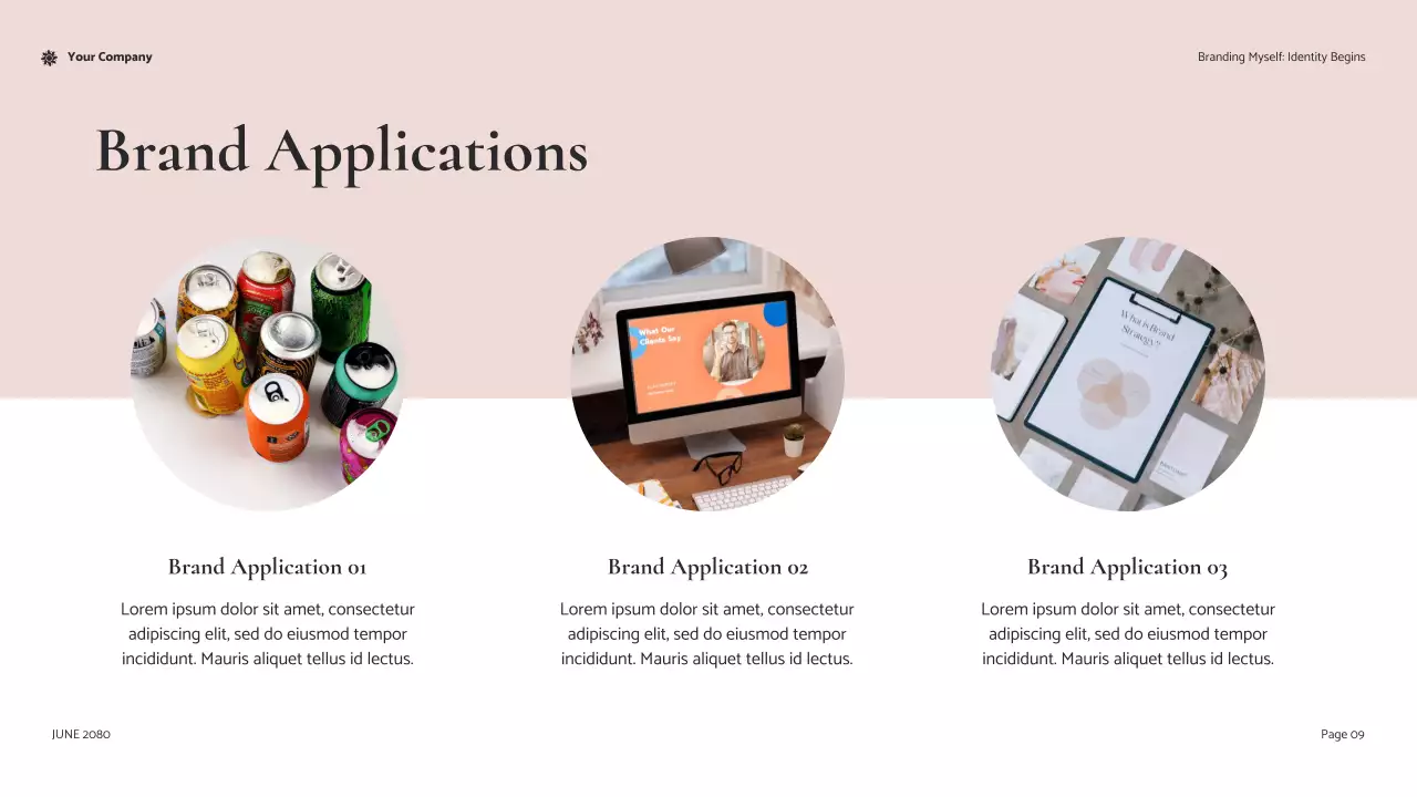 Coral Modern Personal Identity Self-Development Introduction Presentation