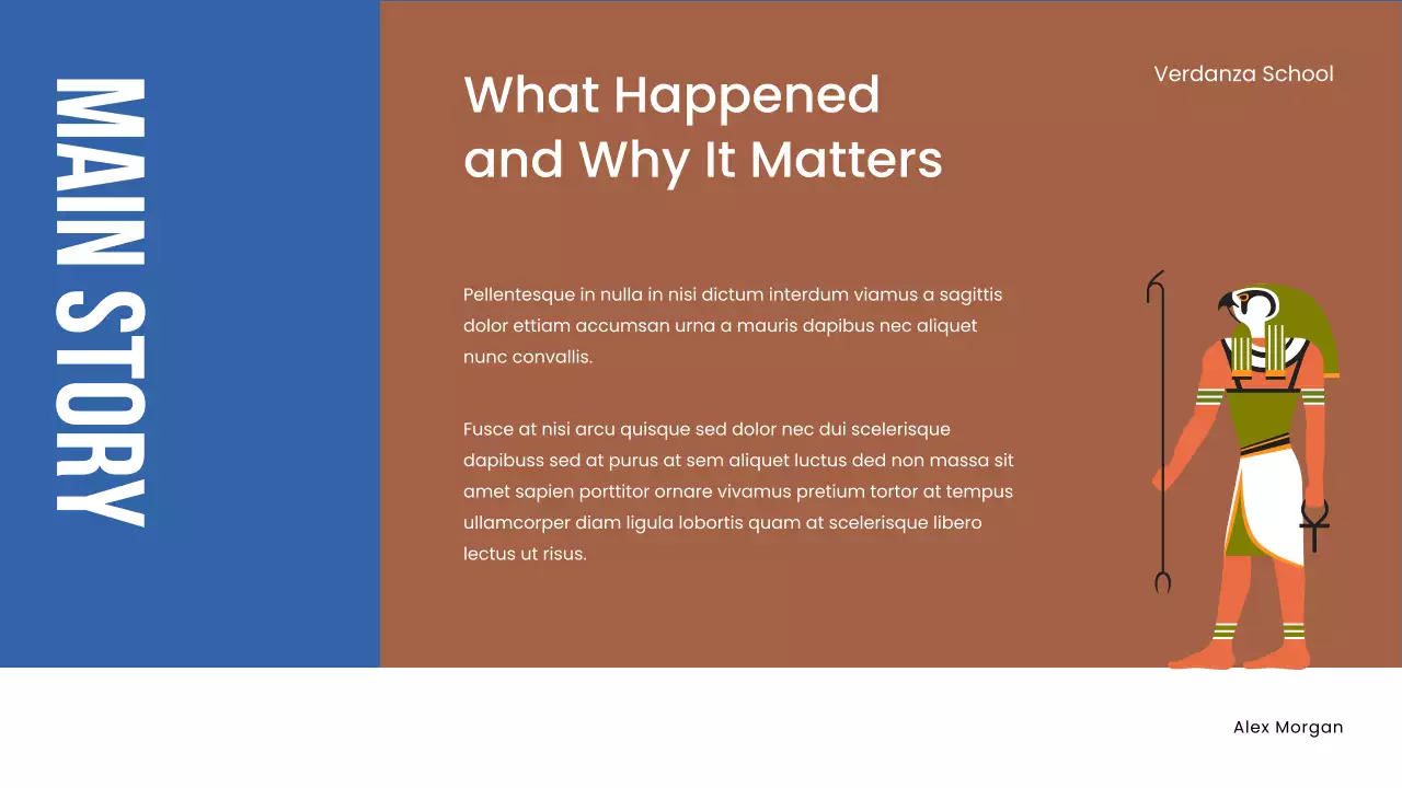 Brown Clean Literature Guide Presentation