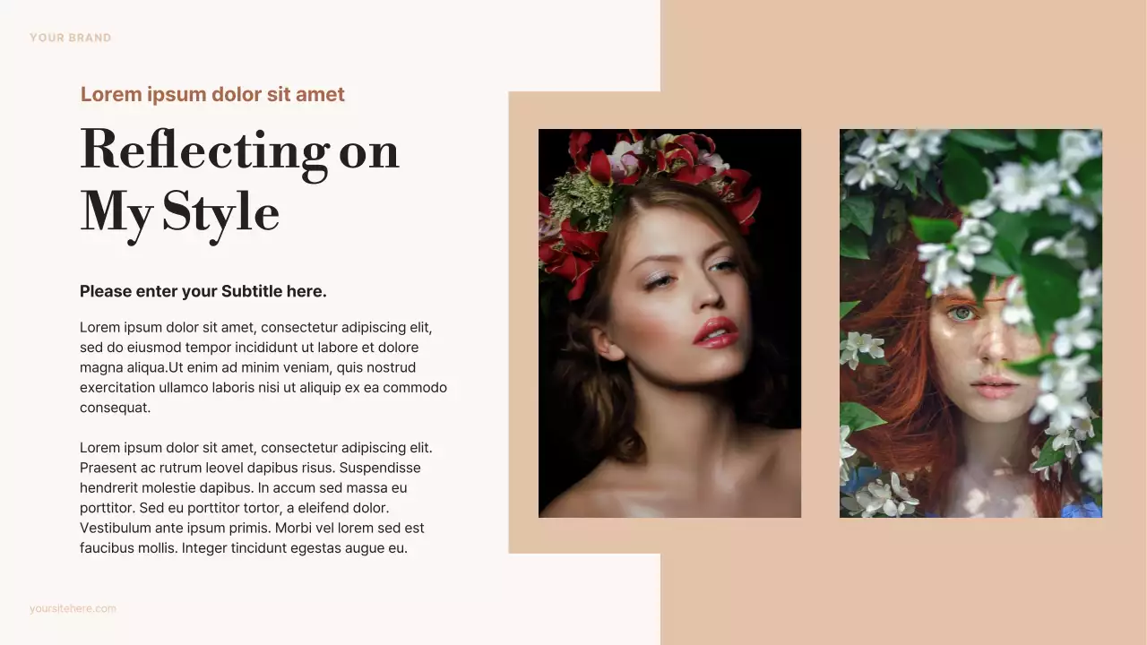 Beige Aesthetic Art Journey Lecture Presentation