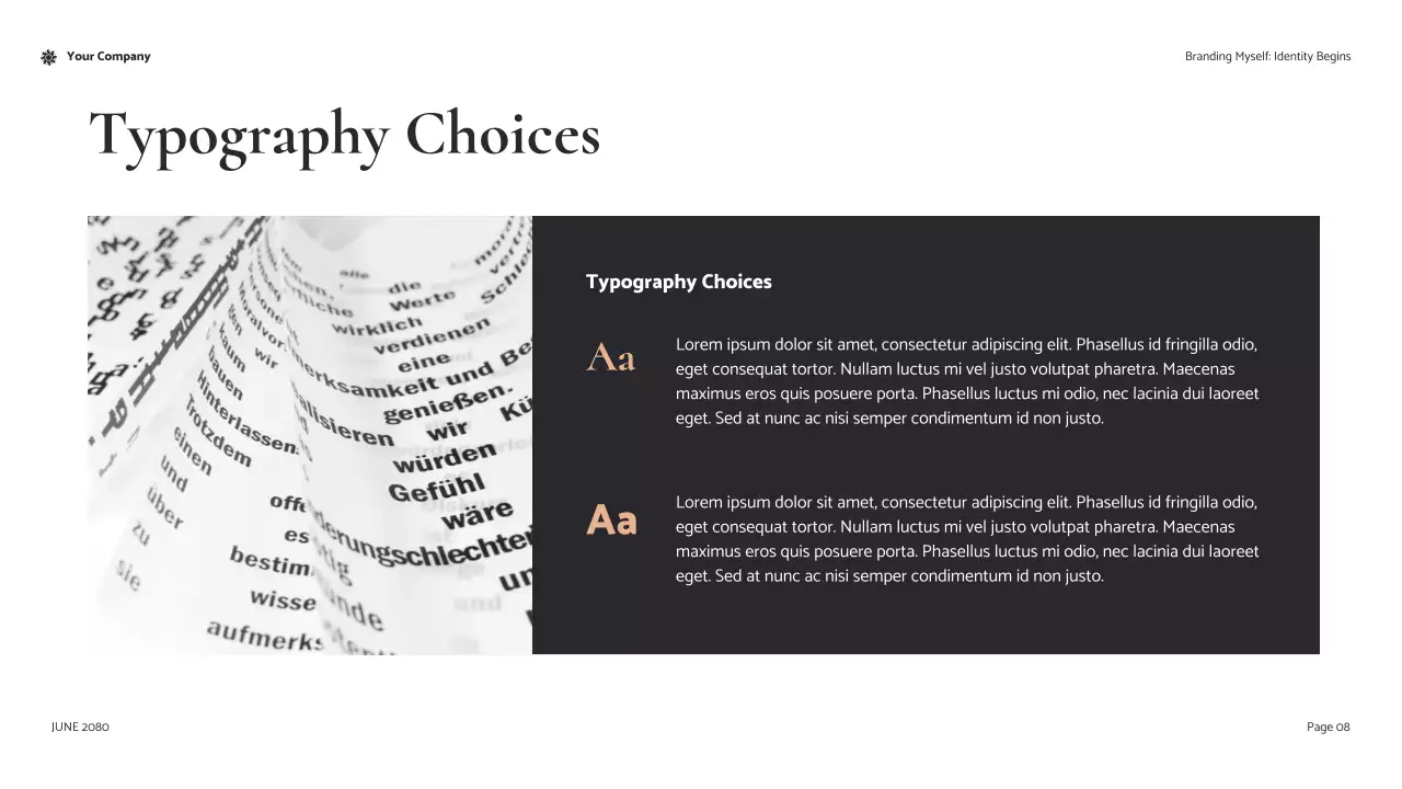 Coral Modern Personal Identity Self-Development Introduction Presentation