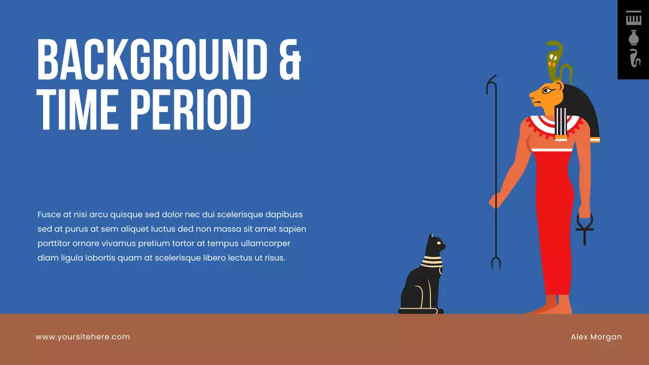 Brown Clean Literature Guide Presentation