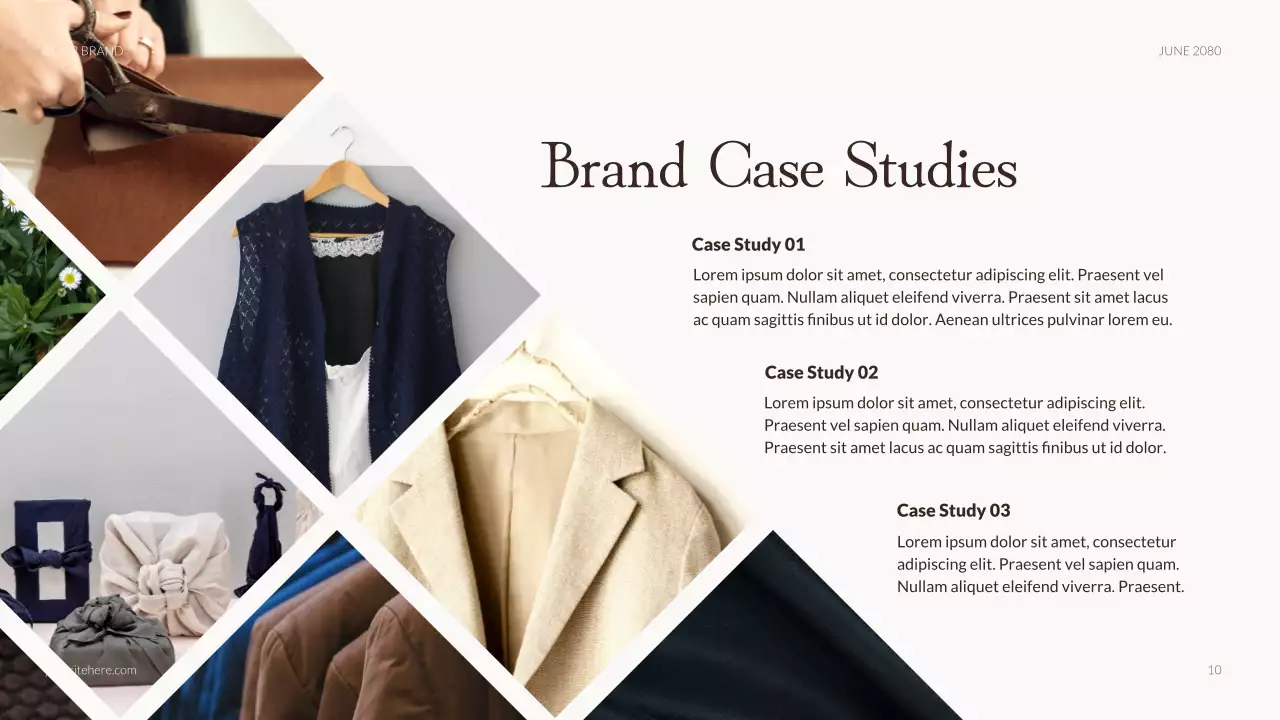 Beige Rustic Sustainable Fashion Promotion Presentation