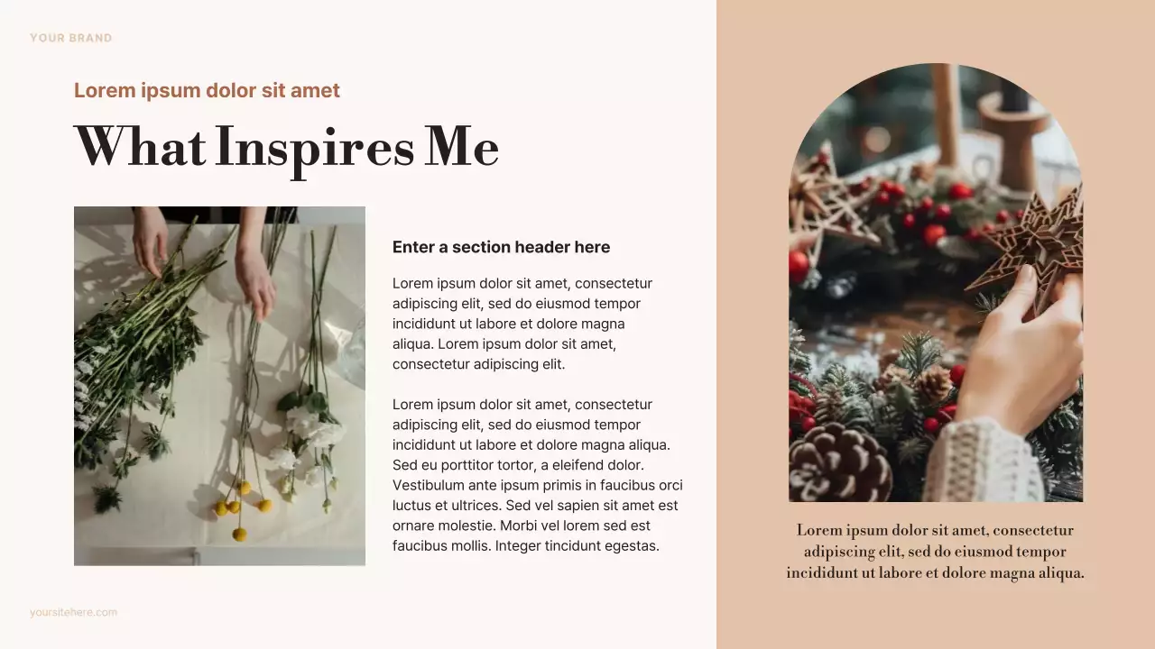 Beige Aesthetic Art Journey Lecture Presentation