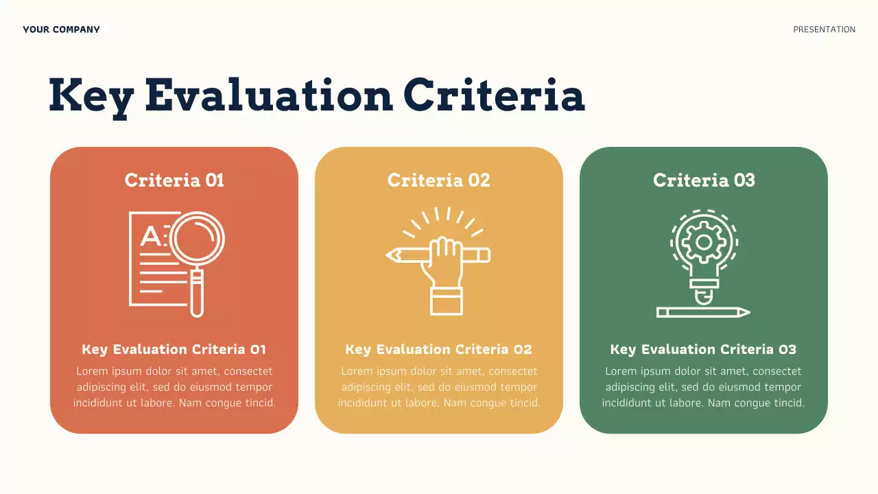 Orange Modern Online Credibility Evaluation Presentation