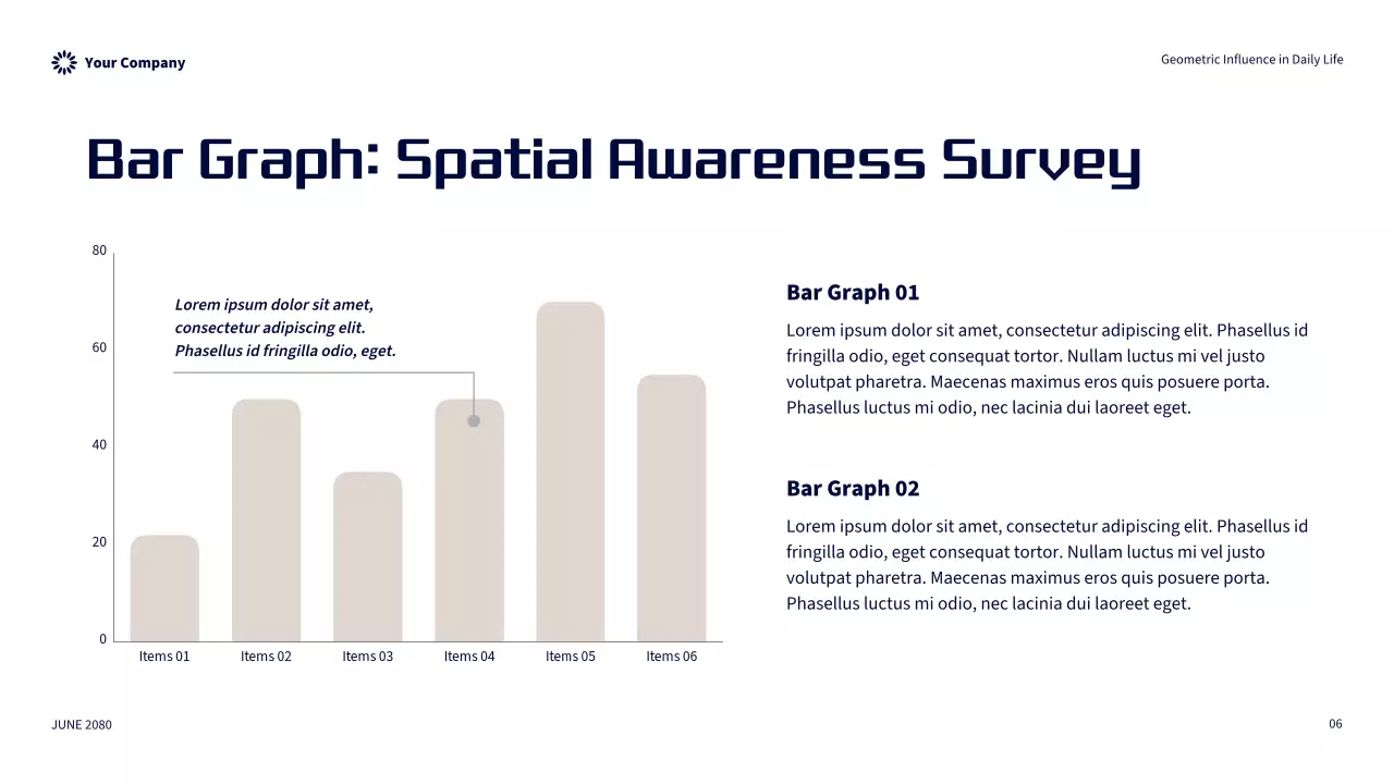 Orange Modern Geometric Influence In Daily Life Presentation
