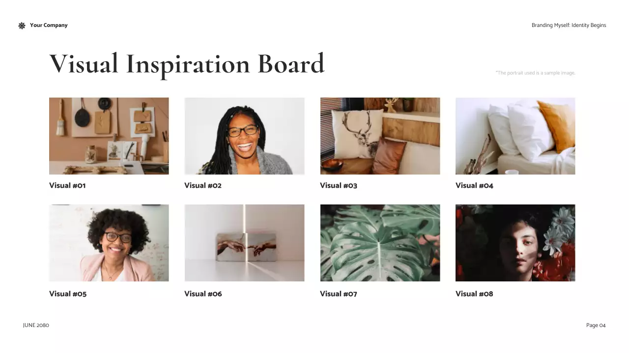 Coral Modern Personal Identity Self-Development Introduction Presentation