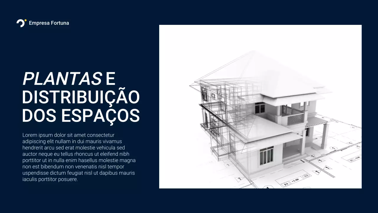Apresentação de Promoção Imobiliária Blue Modern