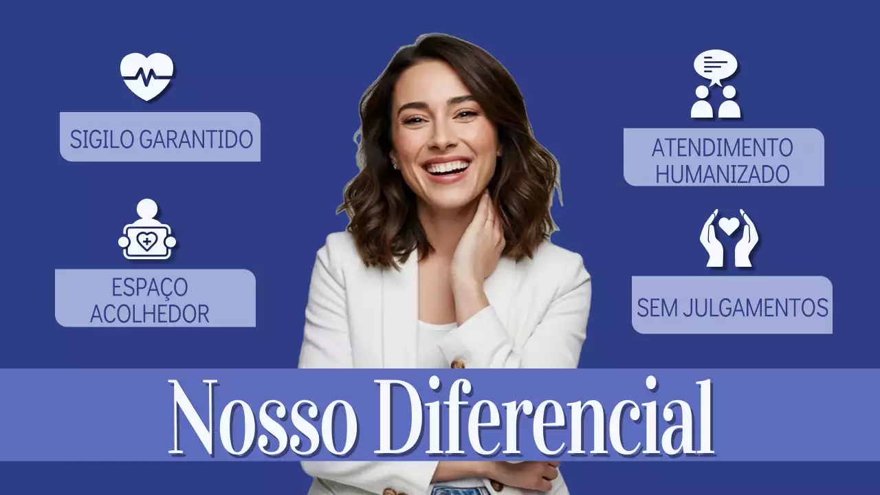 Apresentação de Promoção da Terapia Moderna Azul