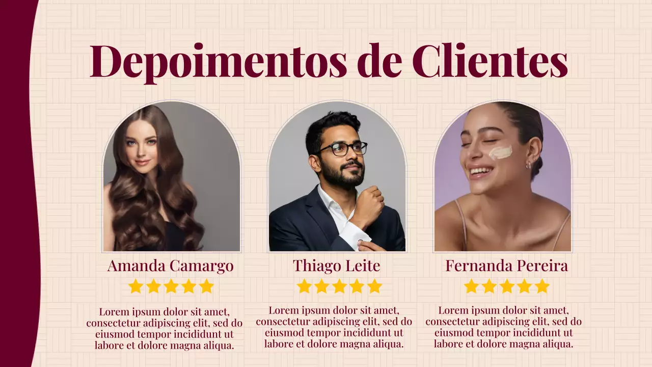 Apresentação de anúncio de saúde elegante bege