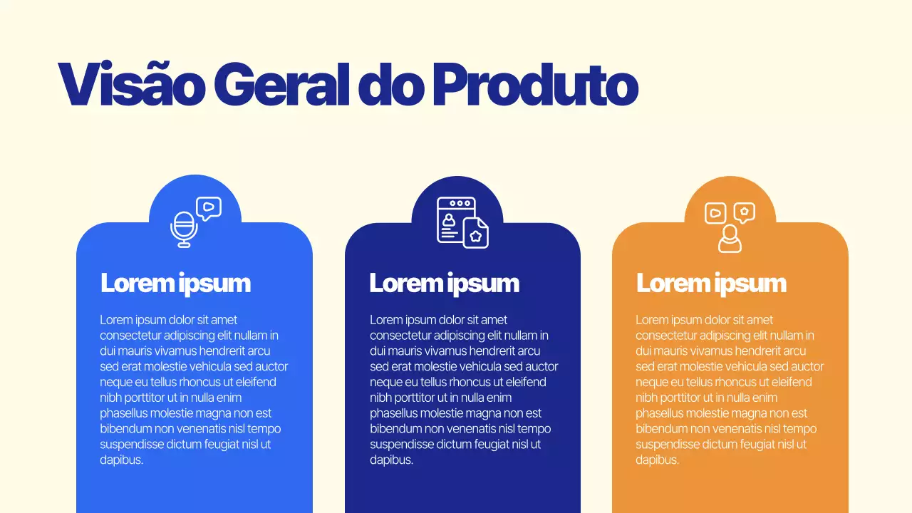 Apresentação de Introdução ao Blue Modern Business