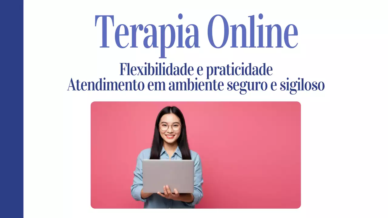 Apresentação de Promoção da Terapia Moderna Azul