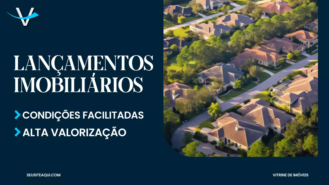 Apresentação de anúncio imobiliário moderno em cinza