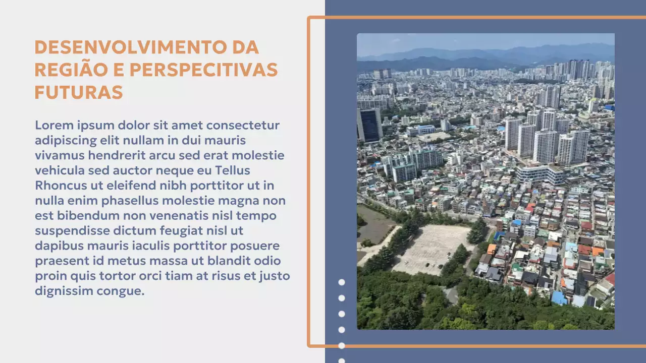 Apresentação de Promoção Imobiliária Blue Modern