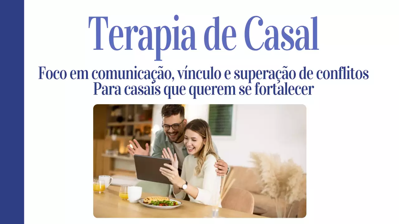 Apresentação de Promoção da Terapia Moderna Azul