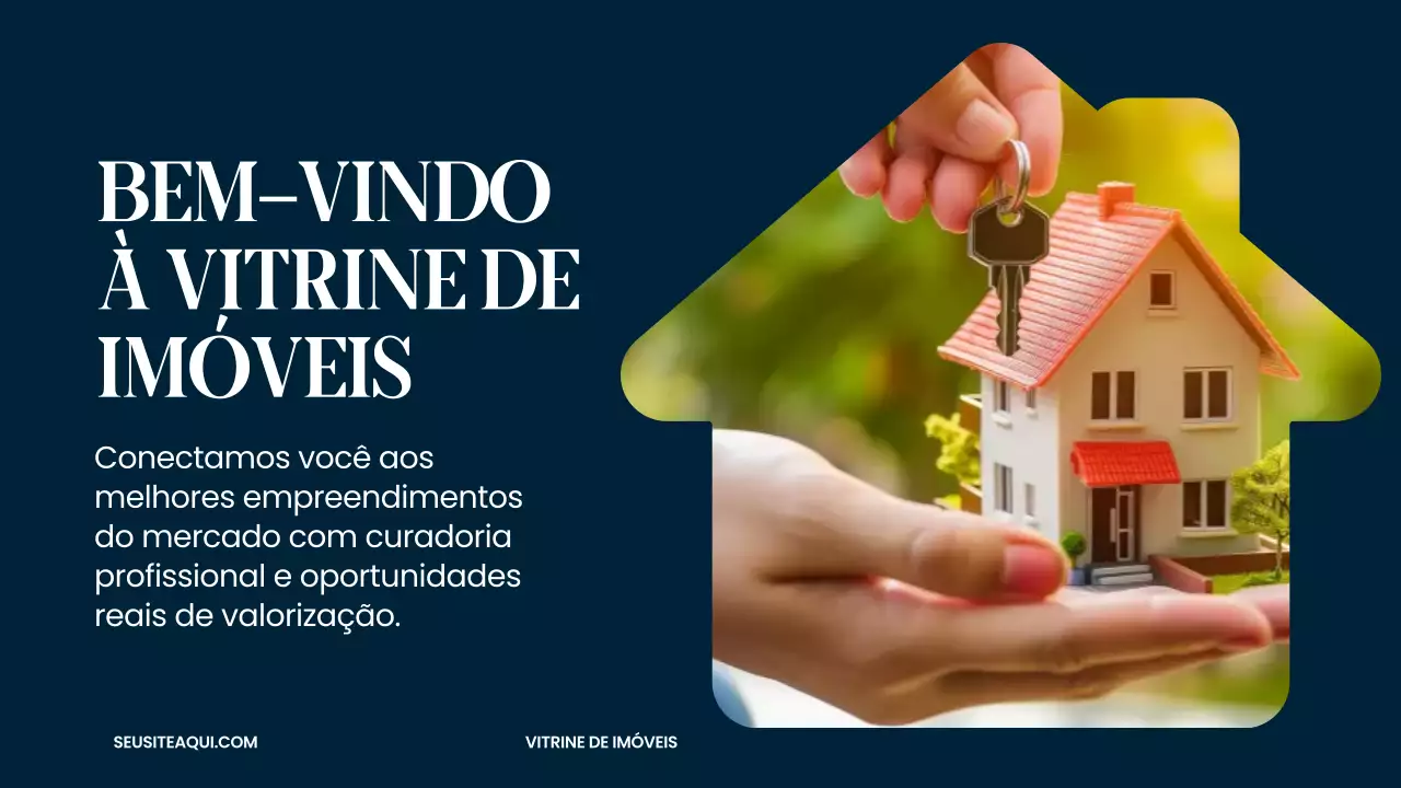 Apresentação de anúncio imobiliário moderno em cinza