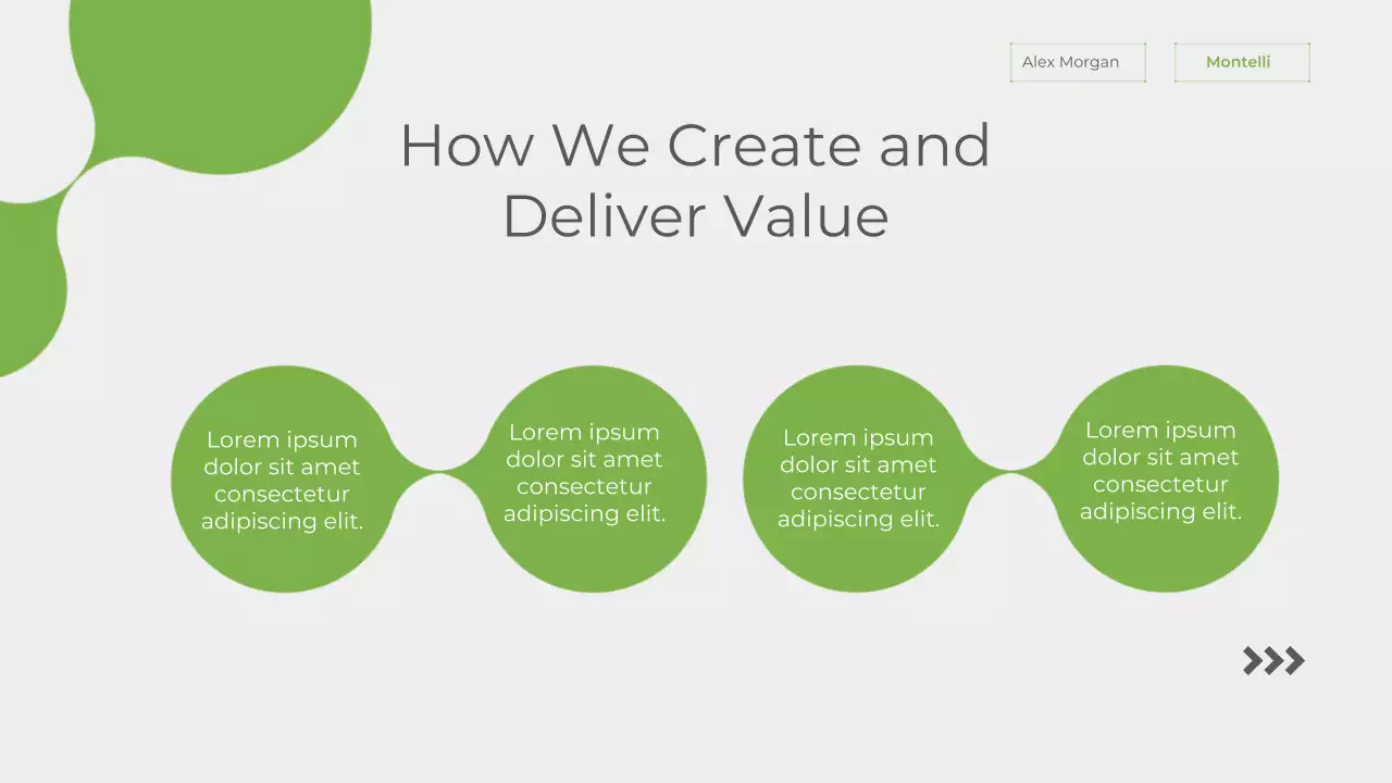 Green Modern Sustainability Announcement Presentation