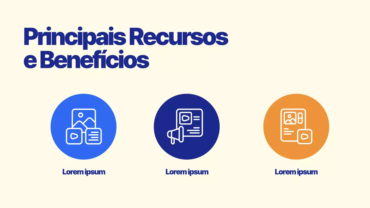 Apresentação de Introdução ao Blue Modern Business