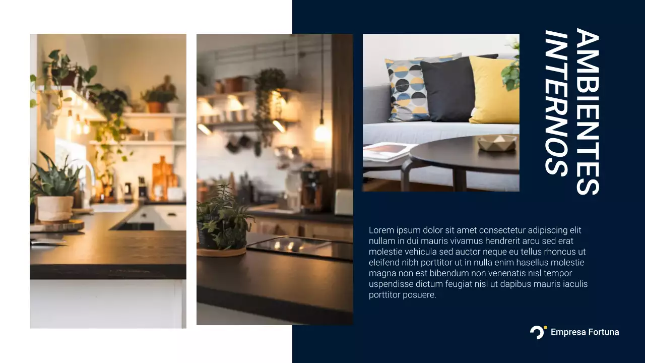 Apresentação de Promoção Imobiliária Blue Modern
