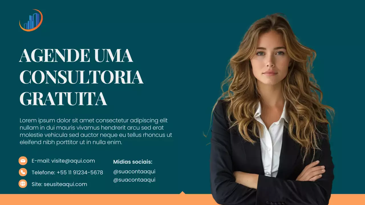 Apresentação de anúncio imobiliário Teal Modern