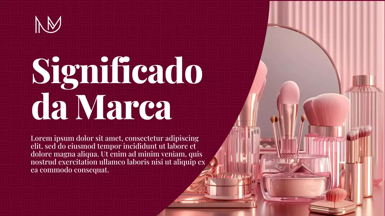 Apresentação de anúncio de saúde elegante bege